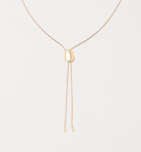 UNITED ARROWS green label relaxing「メルティモチーフ ループタイ ネックレス」|ネックレス|