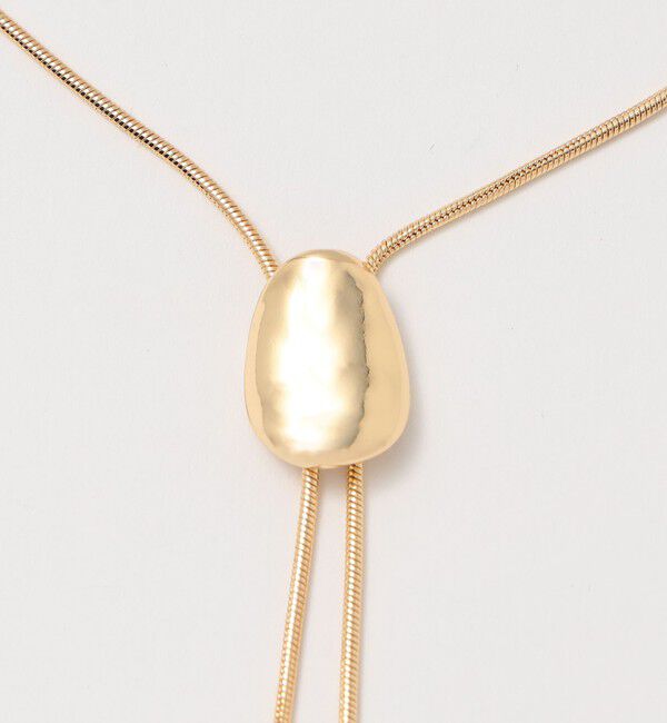 UNITED ARROWS green label relaxing「メルティモチーフ ループタイ ネックレス」|ネックレス|