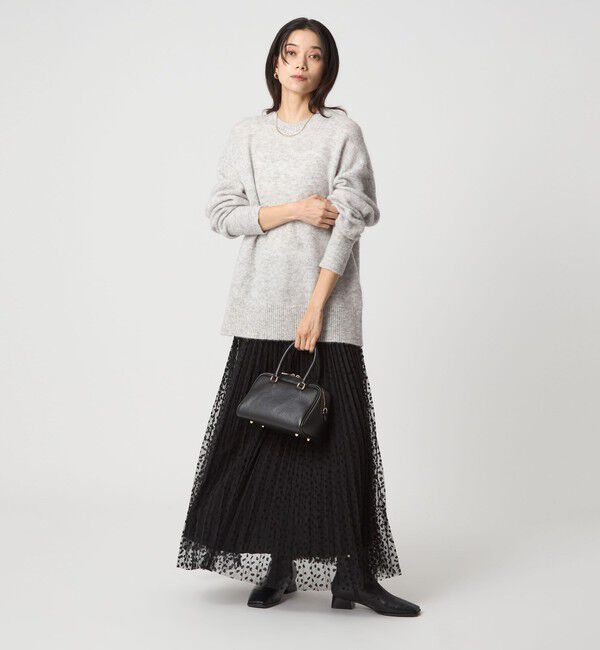 UNITED ARROWS green label relaxing「アルパカブレンド クルーネック プルオーバー ニット」|ニット・セーター|