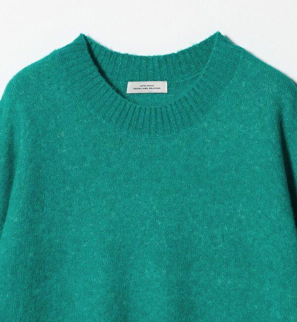 UNITED ARROWS green label relaxing「アルパカブレンド クルーネック プルオーバー ニット」|ニット・セーター|