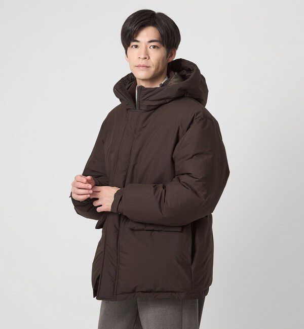 UNITED ARROWS green label relaxing「DICROS フード ダウン ブルゾン -撥水-」|ダウン|