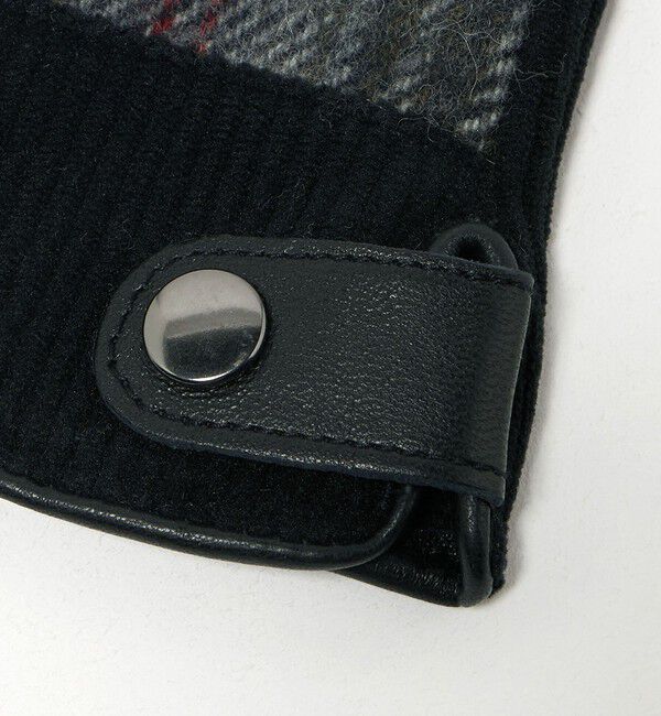 UNITED ARROWS green label relaxing「コーデュロイ チェック グローブ 手袋 -スマートフォン対応-」|手袋|