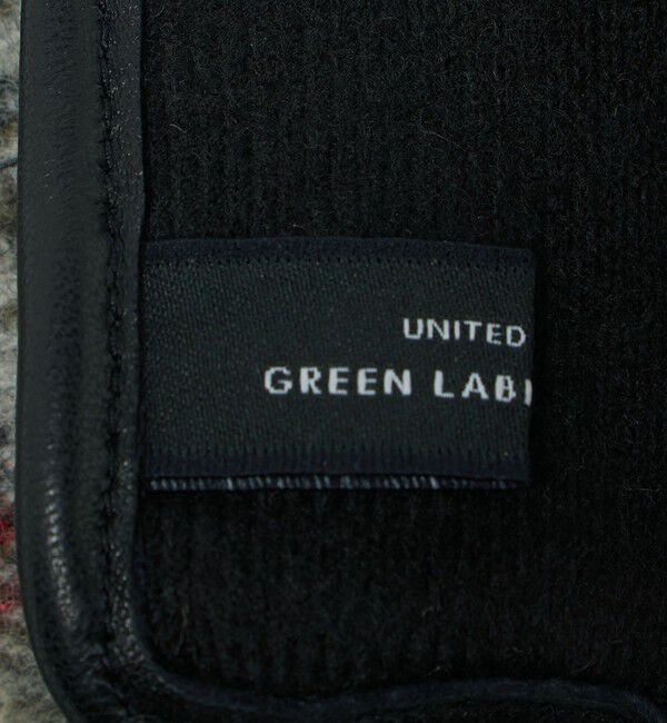 UNITED ARROWS green label relaxing「コーデュロイ チェック グローブ 手袋 -スマートフォン対応-」|手袋|