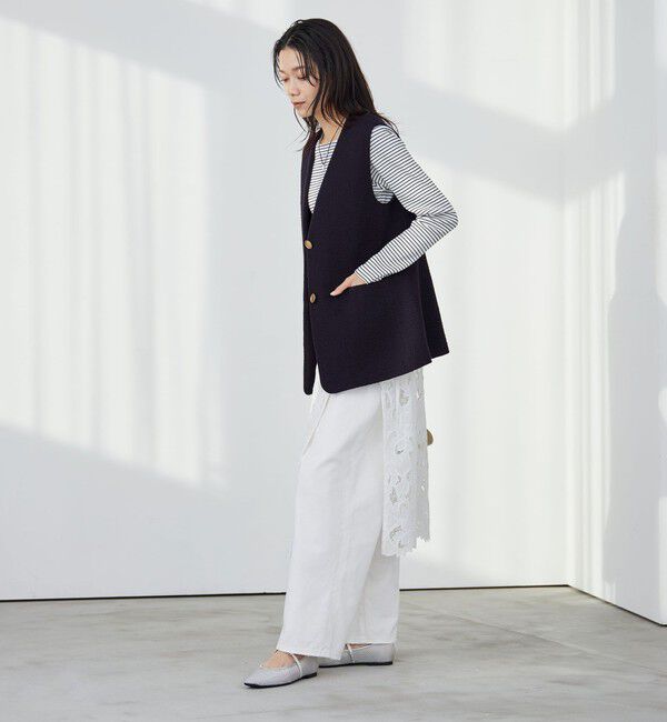 UNITED ARROWS green label relaxing「Bisentino ジレ」|ベスト・ジレ|