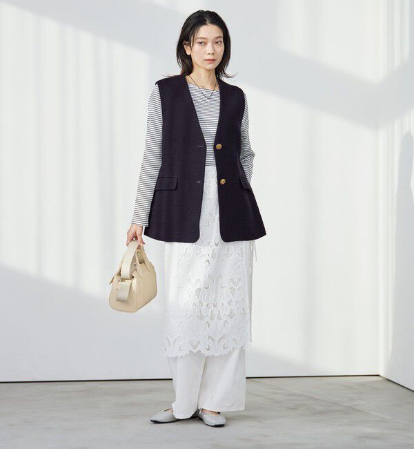 UNITED ARROWS green label relaxing「Bisentino ジレ」|ベスト・ジレ|