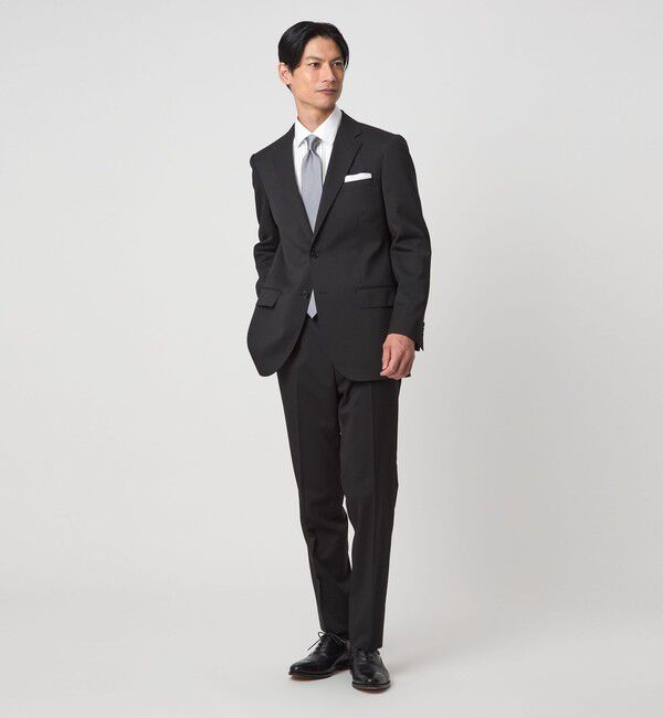 UNITED ARROWS green label relaxing「コットン ツイル ピンストライプ クレリック ワイドカラー ドレスシャツ -イージーアイロン-」|シャツ・ブラウス|