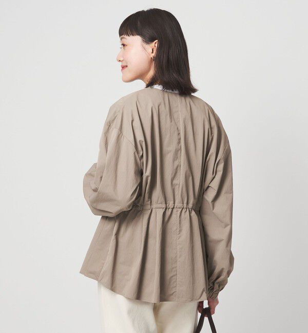 UNITED ARROWS green label relaxing「［size SHORTあり］ウエスト ギャザー ブルゾン」|ブルゾン・スタジャン|