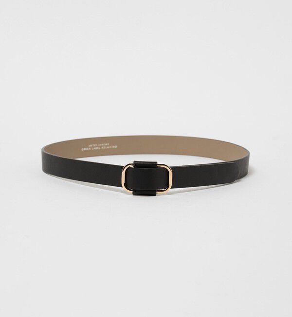 UNITED ARROWS green label relaxing「スクエアフレーム ベルト」|ベルト|GOLD