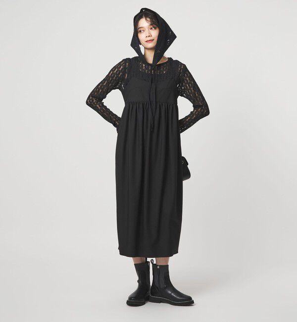 UNITED ARROWS green label relaxing「【別注】＜PROTAGONISTA＞キャミソール ワンピース」|ワンピース|BLACK