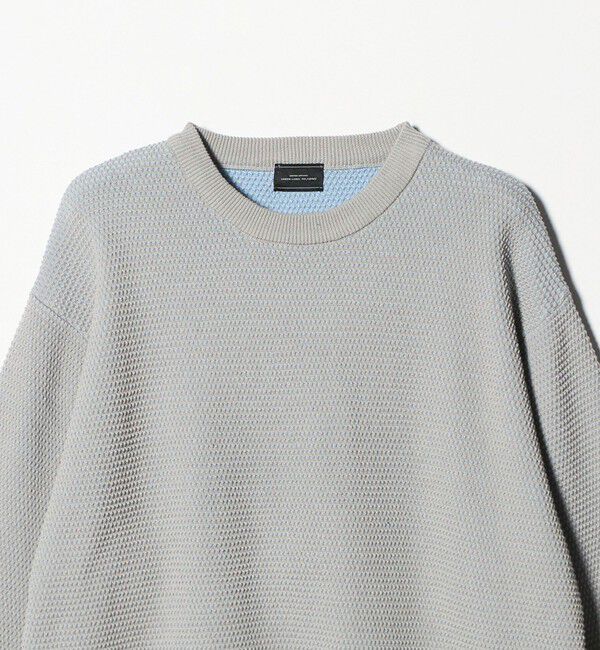 UNITED ARROWS green label relaxing「コットン リバー カノコ クルーネック ニット」|ニット・セーター|