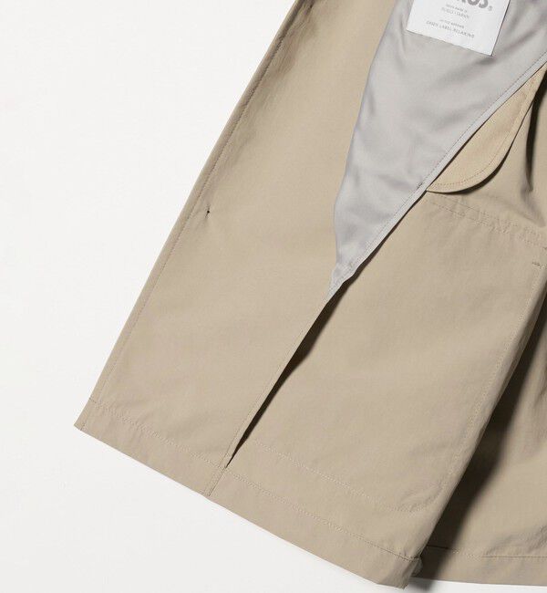 UNITED ARROWS green label relaxing「DICROS ミドル フード ステンカラー コート -撥水-」|ステンカラーコート|