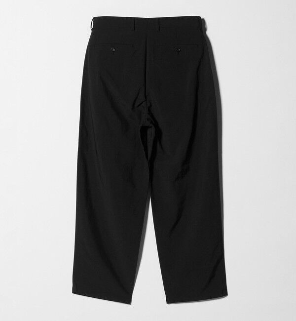 UNITED ARROWS green label relaxing「ナイロンオックス 1プリーツ W3 ワイドパンツ -撥水-」|その他|