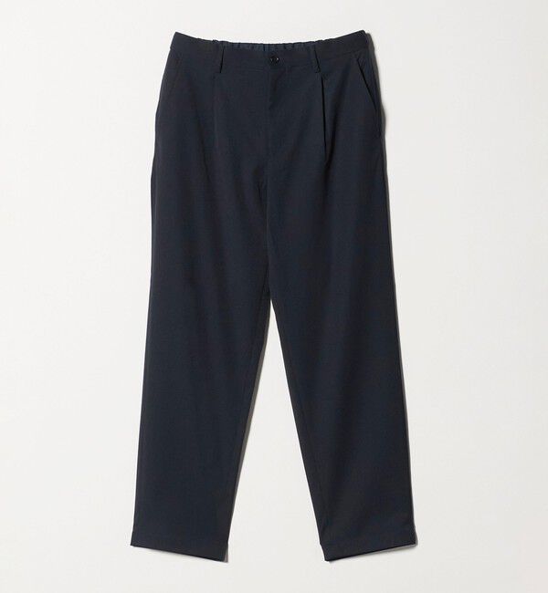 UNITED ARROWS green label relaxing「DICROS ポリエステル ツイル 1プリーツ W2 ユーティリティパンツ -ストレッチ・撥水-」|チノ|