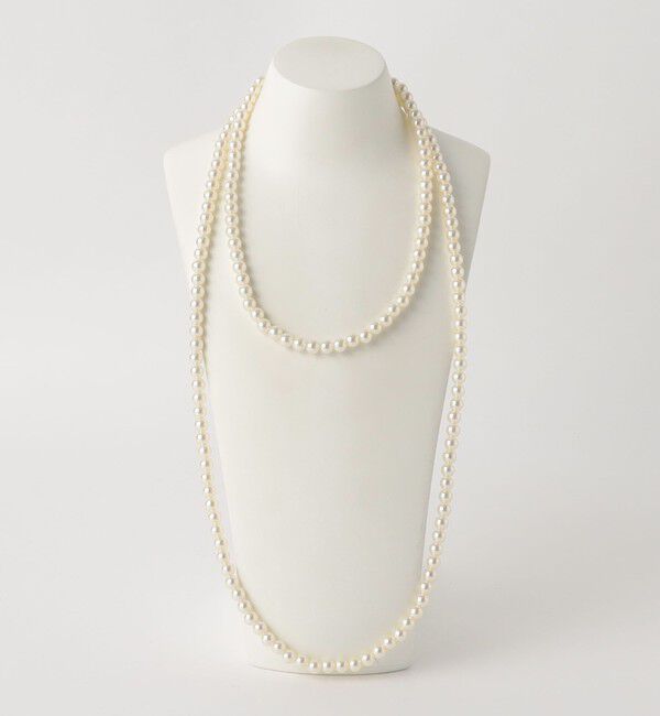 BEAUTY&YOUTH UNITED ARROWS「パールモチーフ 3連 ロングネックレス -4WAY-」|ネックレス|