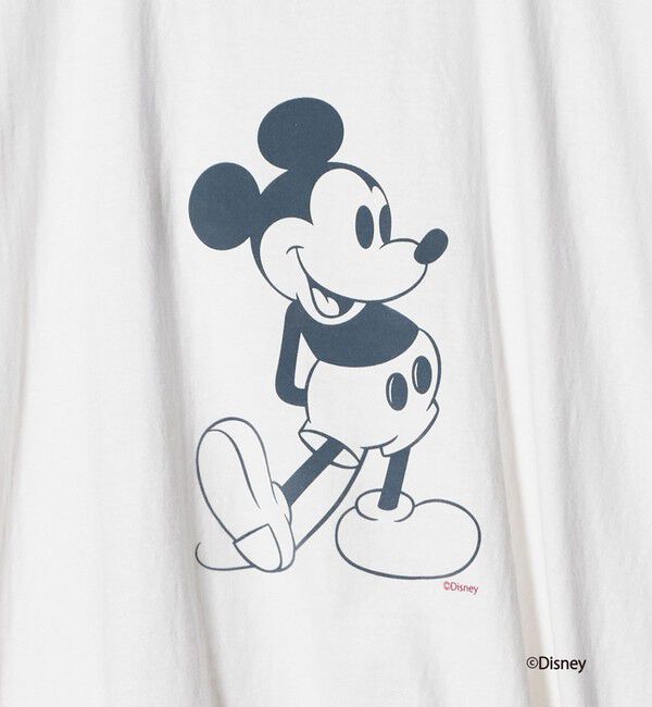 BEAUTY&YOUTH UNITED ARROWS「＜Americana＞Disney / プリントノースリーブ Tシャツ」|Tシャツ・カットソー|