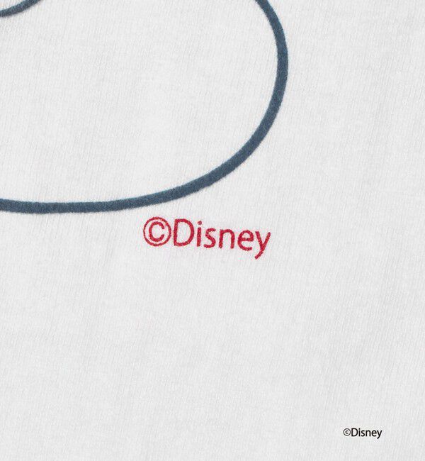 BEAUTY&YOUTH UNITED ARROWS「＜Americana＞Disney / プリントノースリーブ Tシャツ」|Tシャツ・カットソー|