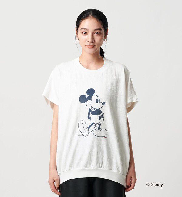 BEAUTY&YOUTH UNITED ARROWS「＜Americana＞Disney / プリントノースリーブ Tシャツ」|Tシャツ・カットソー|