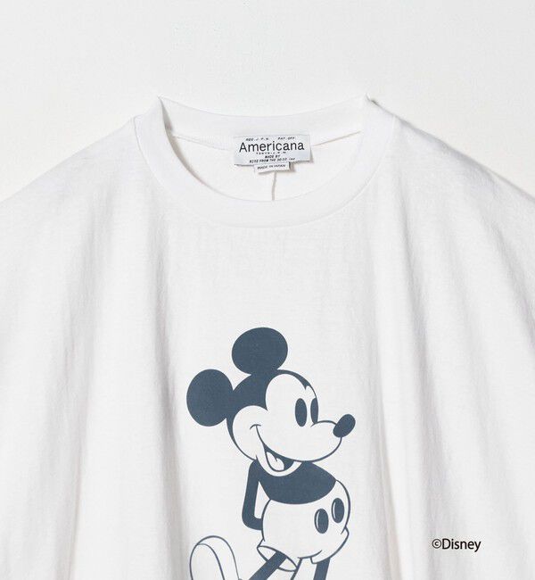 BEAUTY&YOUTH UNITED ARROWS「＜Americana＞Disney / プリントノースリーブ Tシャツ」|Tシャツ・カットソー|