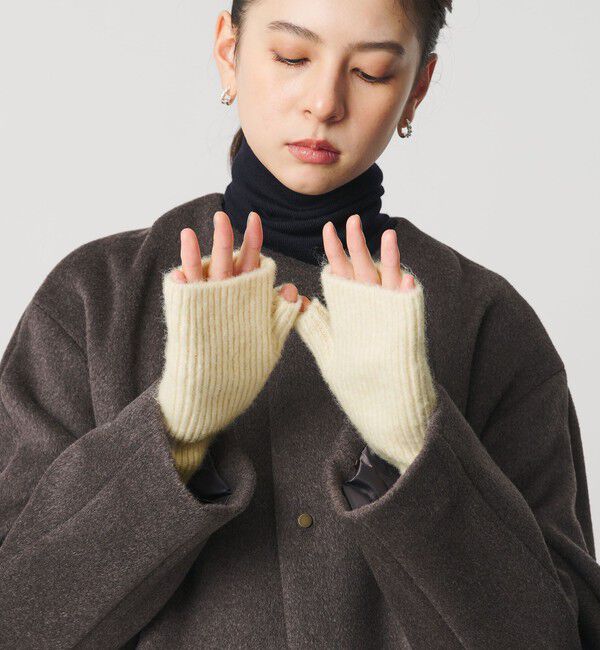 BEAUTY&YOUTH UNITED ARROWS「ソフト フィンガーレス グローブ」|手袋|