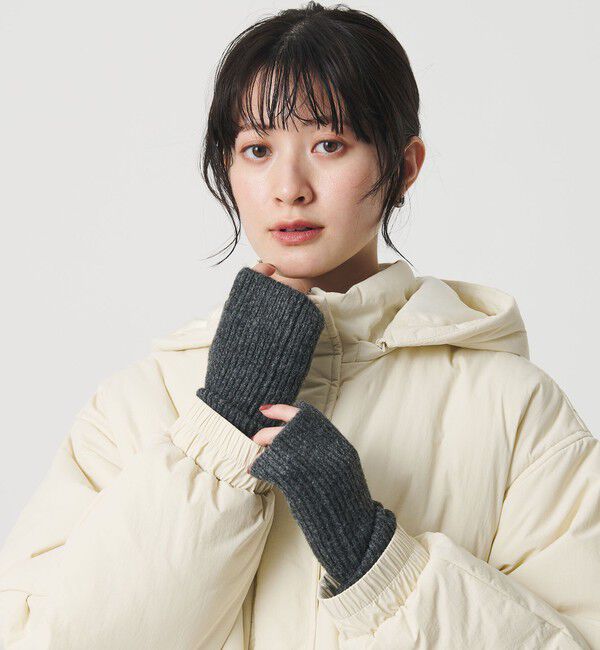 BEAUTY&YOUTH UNITED ARROWS「ソフト フィンガーレス グローブ」|手袋|