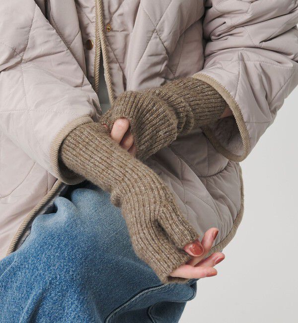 BEAUTY&YOUTH UNITED ARROWS「ソフト フィンガーレス グローブ」|手袋|