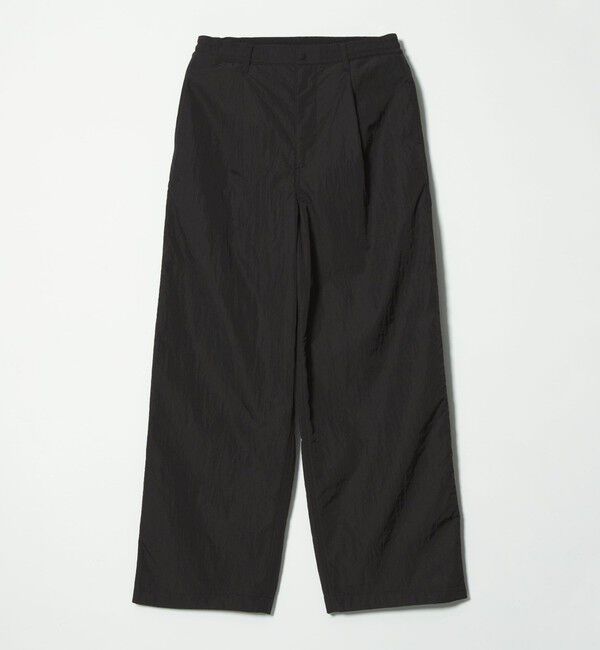 MONKEY TIME「バックブラッシュド タフタ イージー パンツ」|チノ|