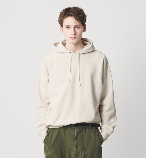 BEAUTY&YOUTH UNITED ARROWS「12oz ヘビーウェイト  スウェット パーカ」|パーカー|WHITE