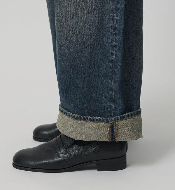 MONKEY TIME「デニム カーブ パンツ」|チノ|