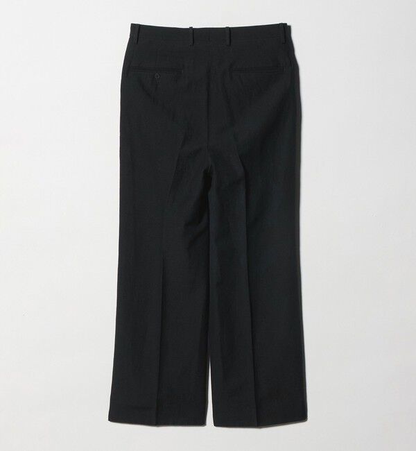 BEAUTY&YOUTH UNITED ARROWS「スリーク ウール リネン 1プリーツ トラウザー セットアップ対応」|チノ|