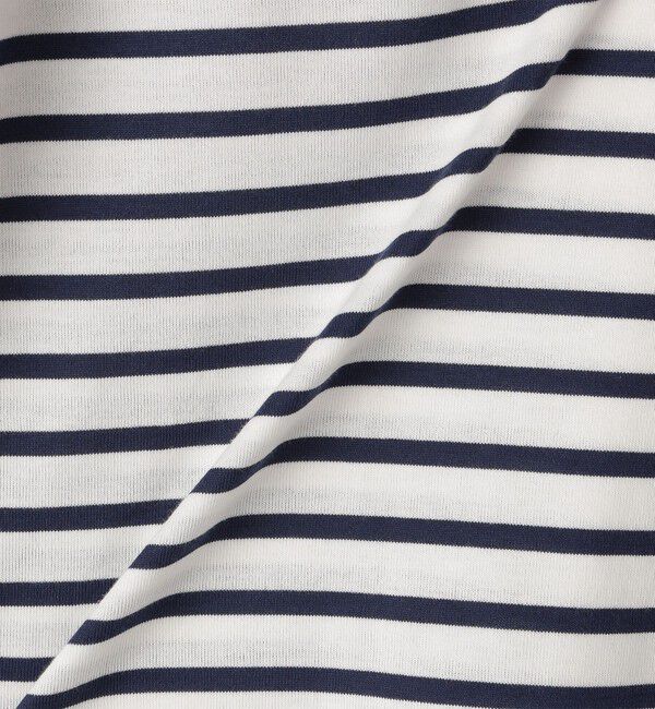 SHIPS KIDS「SHIPS KIDS:100～130cm / オーガニック コットン ボーダー TEE」|Tシャツ・カットソー|