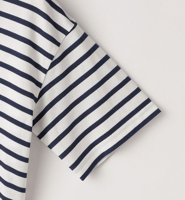 SHIPS KIDS「SHIPS KIDS:100～130cm / オーガニック コットン ボーダー TEE」|Tシャツ・カットソー|