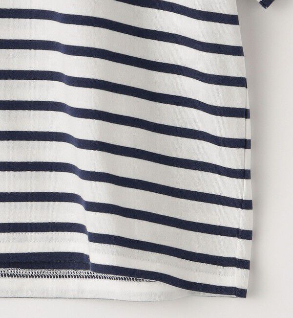 SHIPS KIDS「SHIPS KIDS:100～130cm / オーガニック コットン ボーダー TEE」|Tシャツ・カットソー|