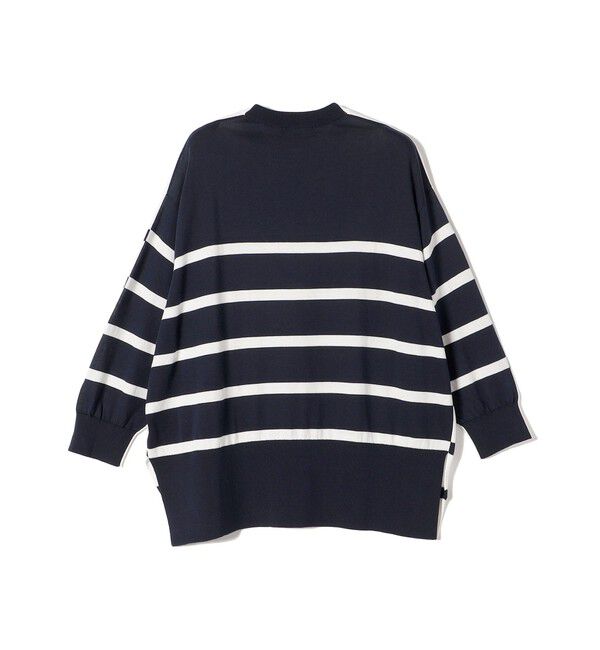 SHIPS for women「SHIPS Primary Navy Label:SEAISLAND コットン ボーダー TEE」|ニット・セーター|