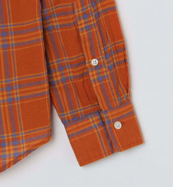 SHIPS「【WEB限定】SHIPS: MADE IN JAPAN ワンポイントロゴ チェックボタンダウンシャツ」|シャツ・ブラウス|