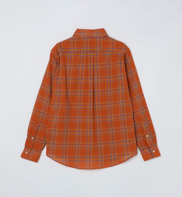 SHIPS「【WEB限定】SHIPS: MADE IN JAPAN ワンポイントロゴ チェックボタンダウンシャツ」|シャツ・ブラウス|