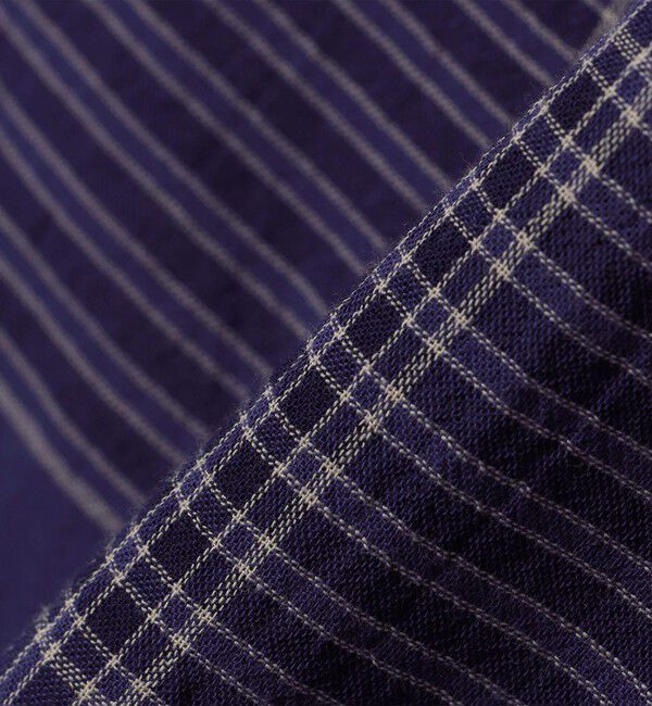 SHIPS「【WEB限定】SHIPS: MADE IN JAPAN ワンポイントロゴ チェックボタンダウンシャツ」|シャツ・ブラウス|