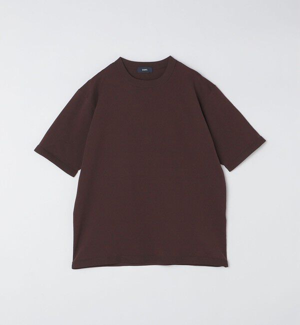 SHIPS「SHIPS:〈 洗濯機可能〉18ゲージ ポリエステル ライト リラックス ニット Tシャツ」|Tシャツ・カットソー|