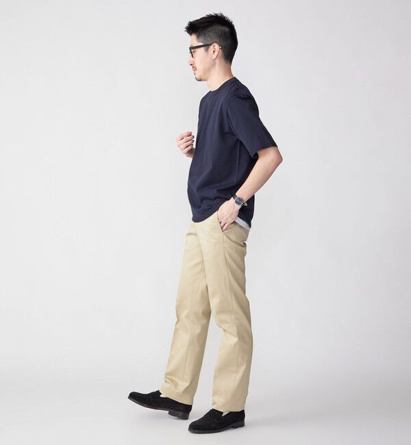 SHIPS「SHIPS:〈 洗濯機可能〉18ゲージ ポリエステル ライト リラックス ニット Tシャツ」|Tシャツ・カットソー|