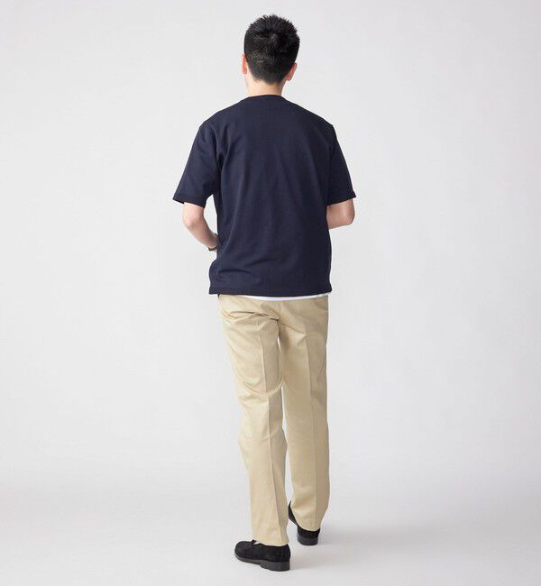 SHIPS「SHIPS:〈 洗濯機可能〉18ゲージ ポリエステル ライト リラックス ニット Tシャツ」|Tシャツ・カットソー|