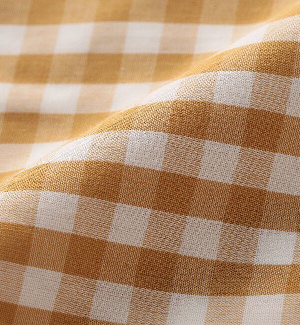 SHIPS KIDS「SHIPS KIDS:100～130cm / ギンガムチェック 半袖 ブラウス」|シャツ・ブラウス|