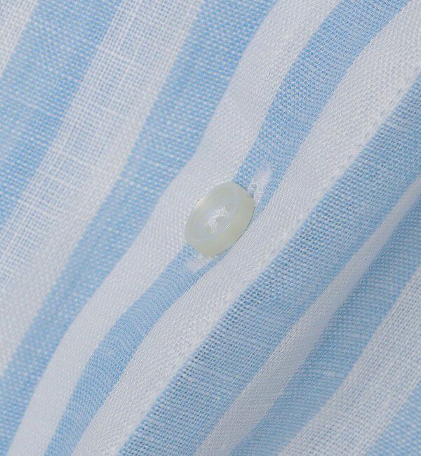 SHIPS Colors 「SHIPS Colors:〈洗濯機可能〉リネン セミワイドカラー シャツ」|シャツ・ブラウス|