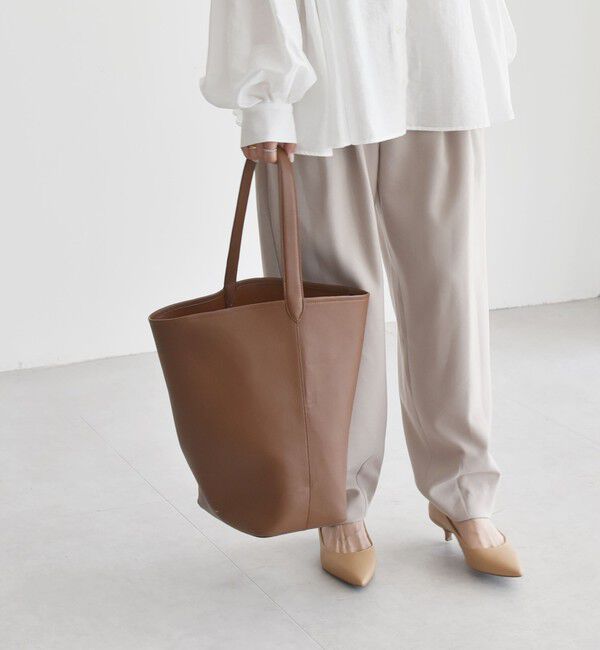 quaranciel「quaranciel: ワンハンドル バケツ トート バッグ（A4対応）」|トートバッグ|