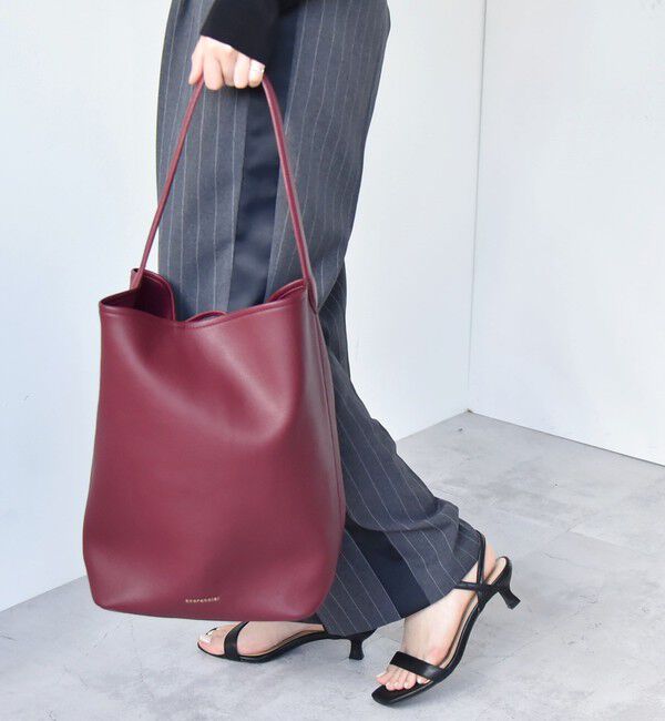 quaranciel「quaranciel: ワンハンドル バケツ トート バッグ（A4対応）」|トートバッグ|