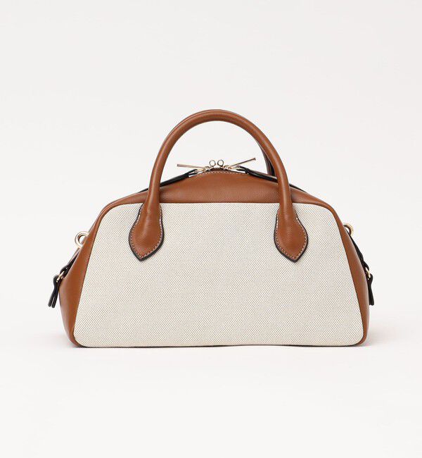 quaranciel「quaranciel: ダブルジップ デザイン ボストン ショルダー バッグ」|ショルダー・メッセンジャー|