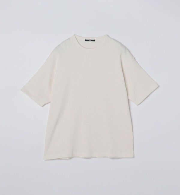 SHIPS「SHIPS: ベーシック ワッフル ショートスリーブ」|Tシャツ・カットソー|