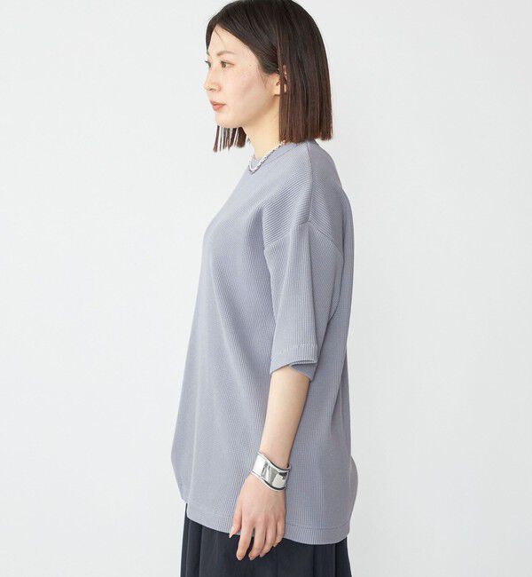 SHIPS「SHIPS: ベーシック ワッフル ショートスリーブ」|Tシャツ・カットソー|