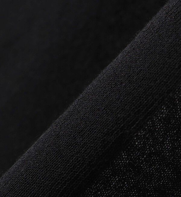 SHIPS for women「SHIPS Primary Navy Label:〈手洗い可能〉NOIR ワイド プルオーバー」|ニット・セーター|