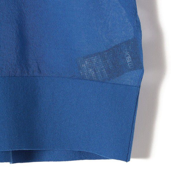 SHIPS for women「SHIPS Primary Navy Label:〈手洗い可能〉NOIR ワイド プルオーバー」|ニット・セーター|