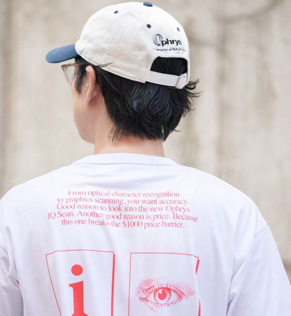SHIPS「Ophrys: i to eye Tee」|Tシャツ・カットソー|ホワイト