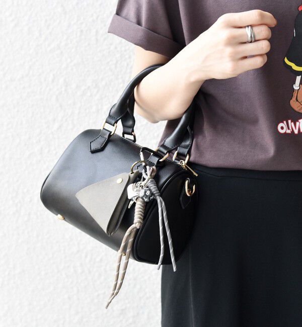 SHIPS any「《追加予約》VELETTO: 2WAY ショルダー ミニ ボストン バッグ」|ボストンバッグ|